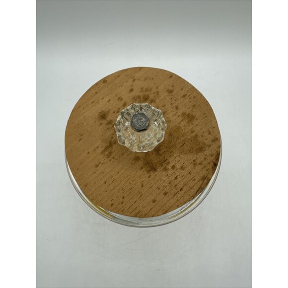 Vintage Jar Anchor Hocking Glass Biscuit Canister Storage 1940 - Picture 7 of 10